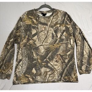 Winchester long sleeve camoflauge crew neck t-shirt, no Tag, men's large